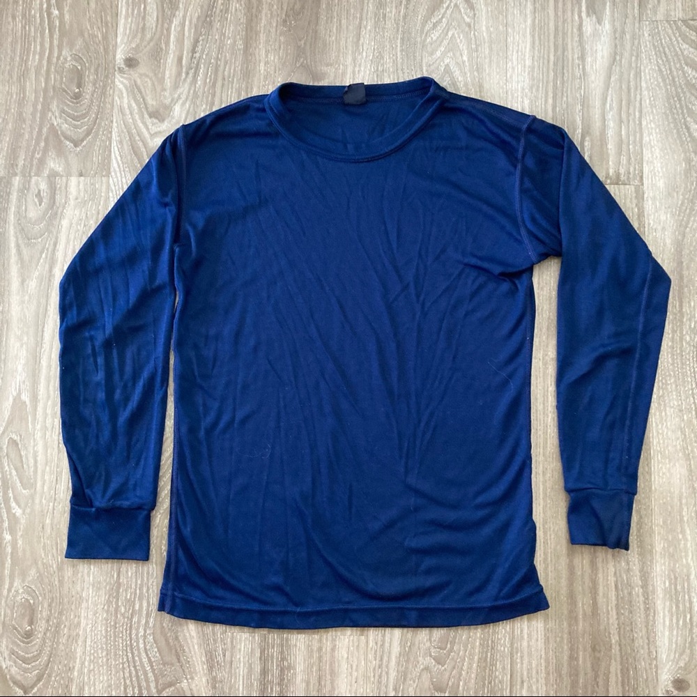 Vintage 80s Made in USA Patagonia Capilene Women's Long Sleeve, Base Layer. XS